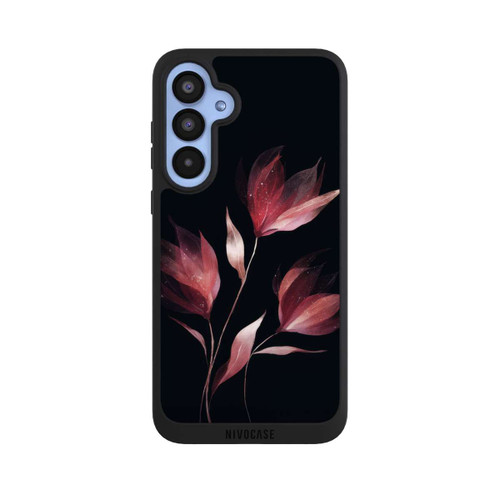 Samsung Galaxy A55 5G NIVOpure Burgunderrote Blume Negativ