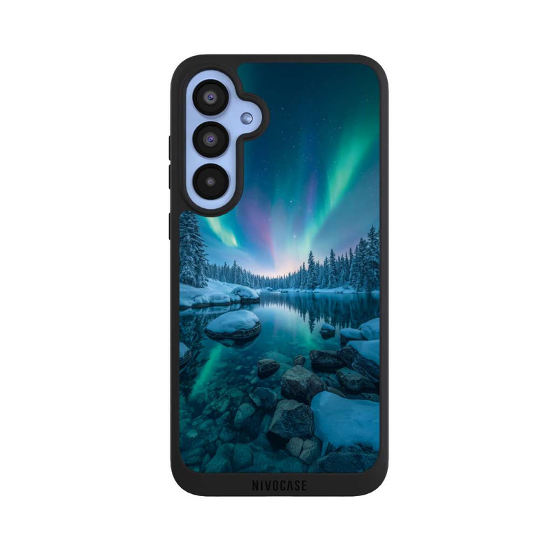 Galaxy A55 5G NIVOpure Aurora Borealis Glow with AI