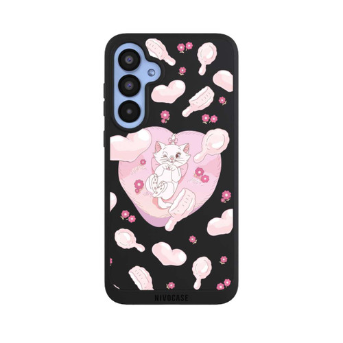 Samsung Galaxy A55 5G NIVOpure Aristocats Marie Hearts Pink Transparent