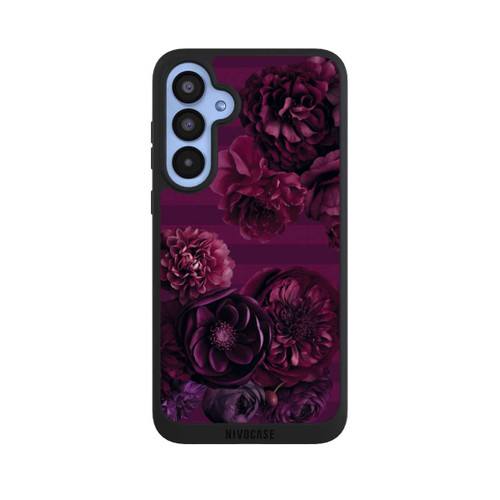 Samsung Galaxy A55 5G NIVOpure Majestic Baroque Blossom Dream Burgundy Pink mit KI