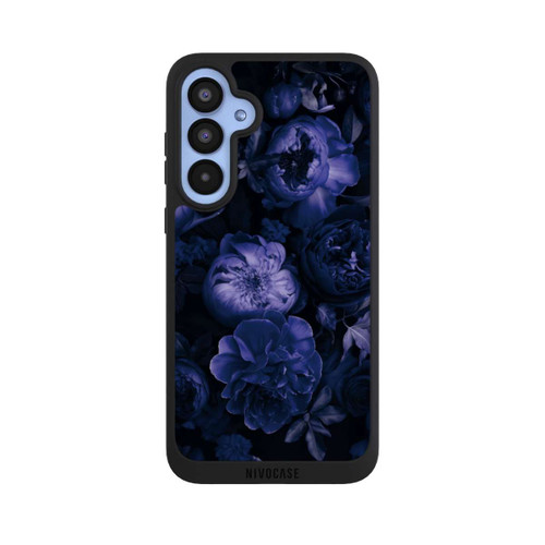 Samsung Galaxy A55 5G NIVOpure Victorian Grandeur Large Flowers Purple Mit KI