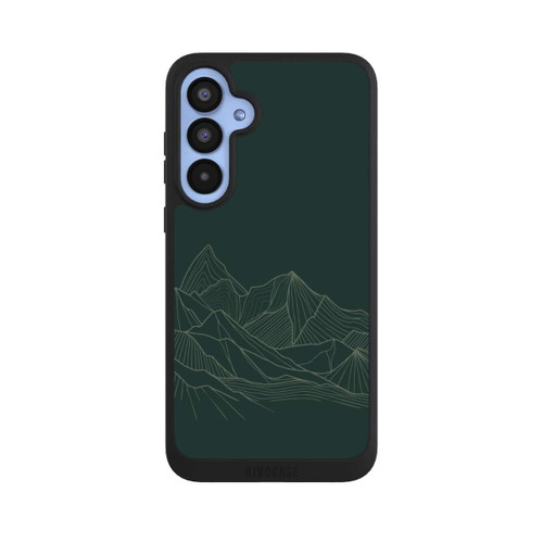Samsung Galaxy A55 5G NIVOpure Berg Line Art Grün