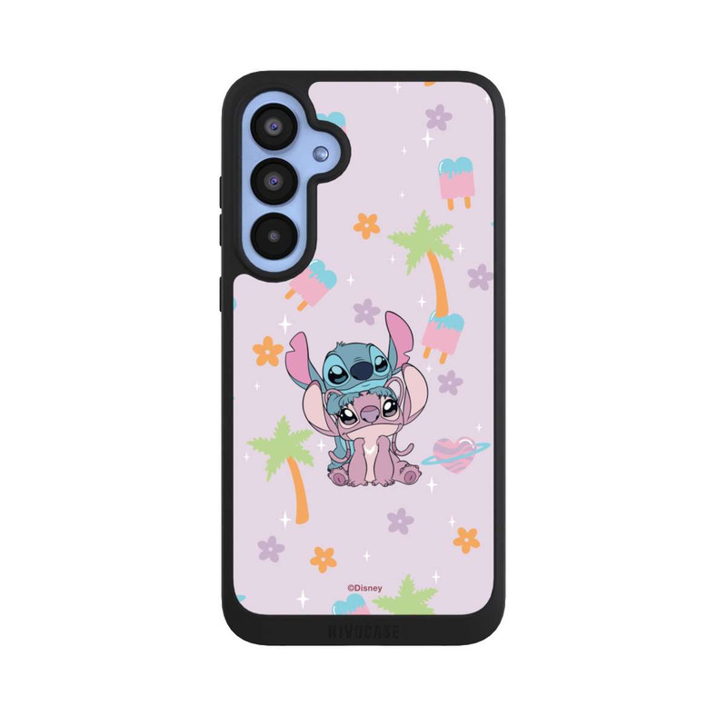 Galaxy A55 5G NIVOpure Stitch and Angel Cute Couple