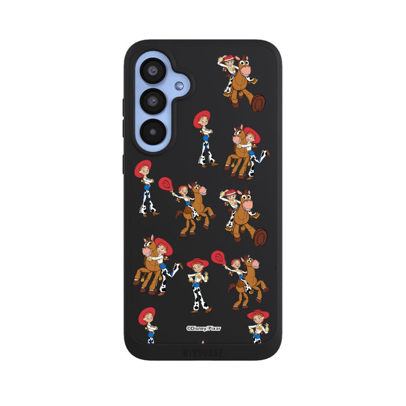 Galaxy A55 5G NIVOpure Toy Story 5 Jessie Cowboy Pattern Transparent