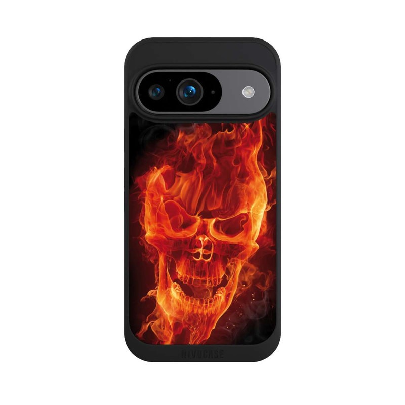 Pixel 9 NIVOpure Burning Skull