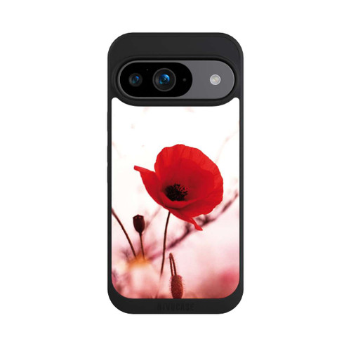 Google Pixel 9 NIVOpure Red Flowers