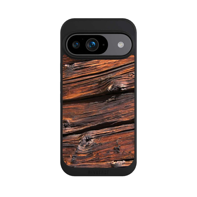 Pixel 9 NIVOpure Verwitterte Holzplanken