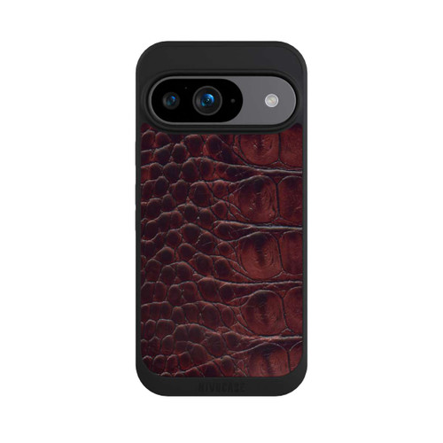 Google Pixel 9 NIVOpure Kroco Dunkelbraun