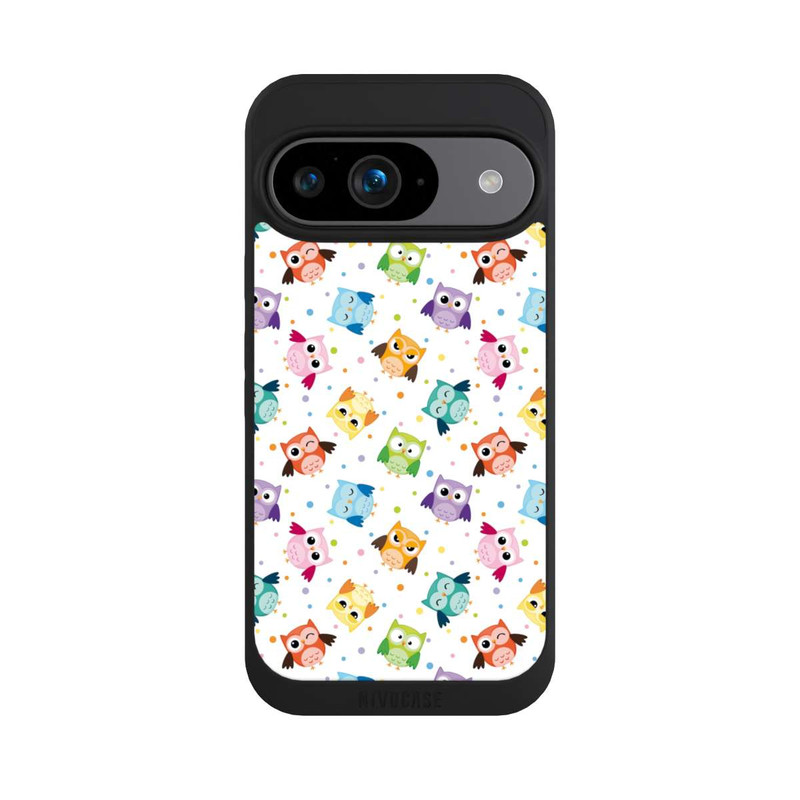Pixel 9 NIVOpure Chouettes avec confettis