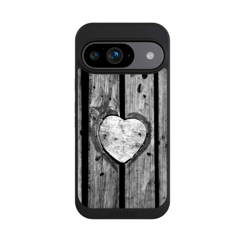 Google Pixel 9 NIVOpure Hölzernes Herz