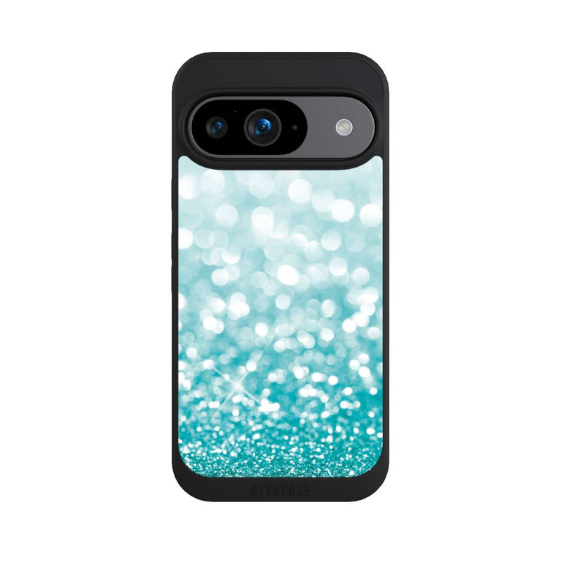 Pixel 9 NIVOpure Pluie de Paillettes Pétroles Look