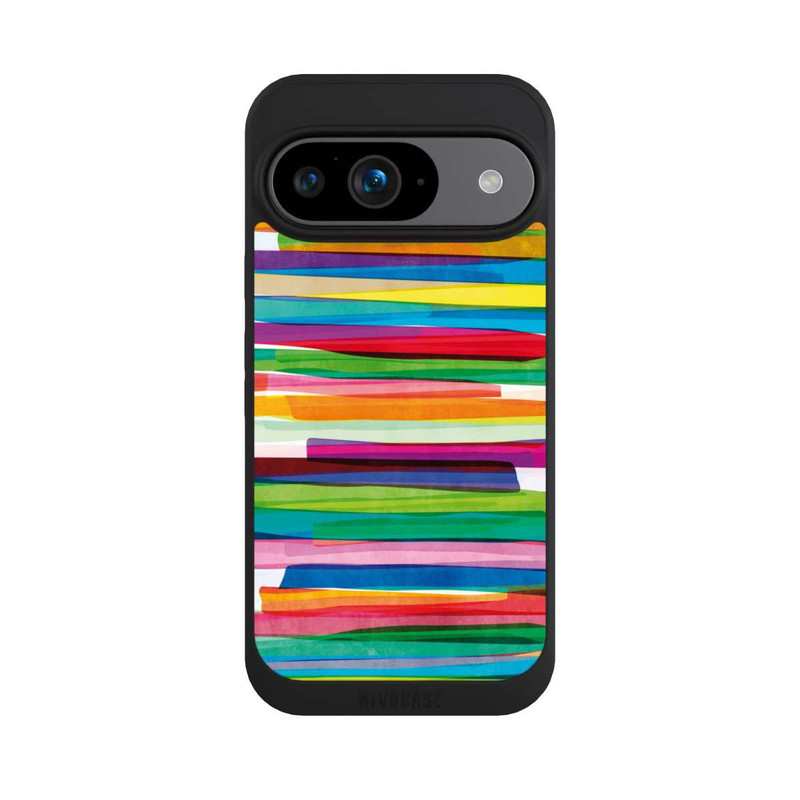 Pixel 9 NIVOpure Rayures Colorées 1