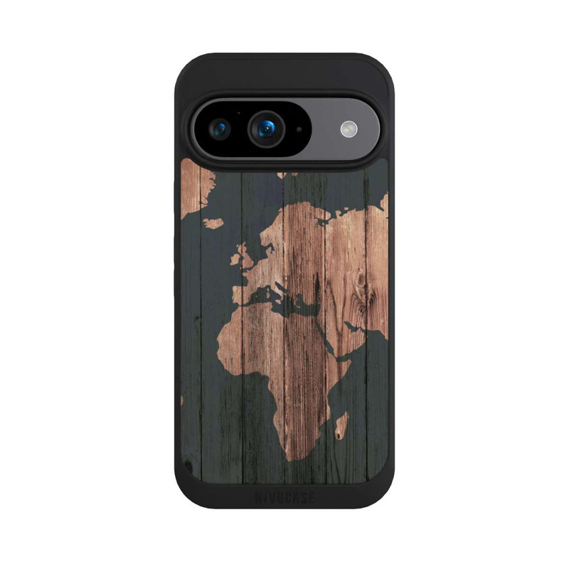 Pixel 9 NIVOpure Wooden World Map