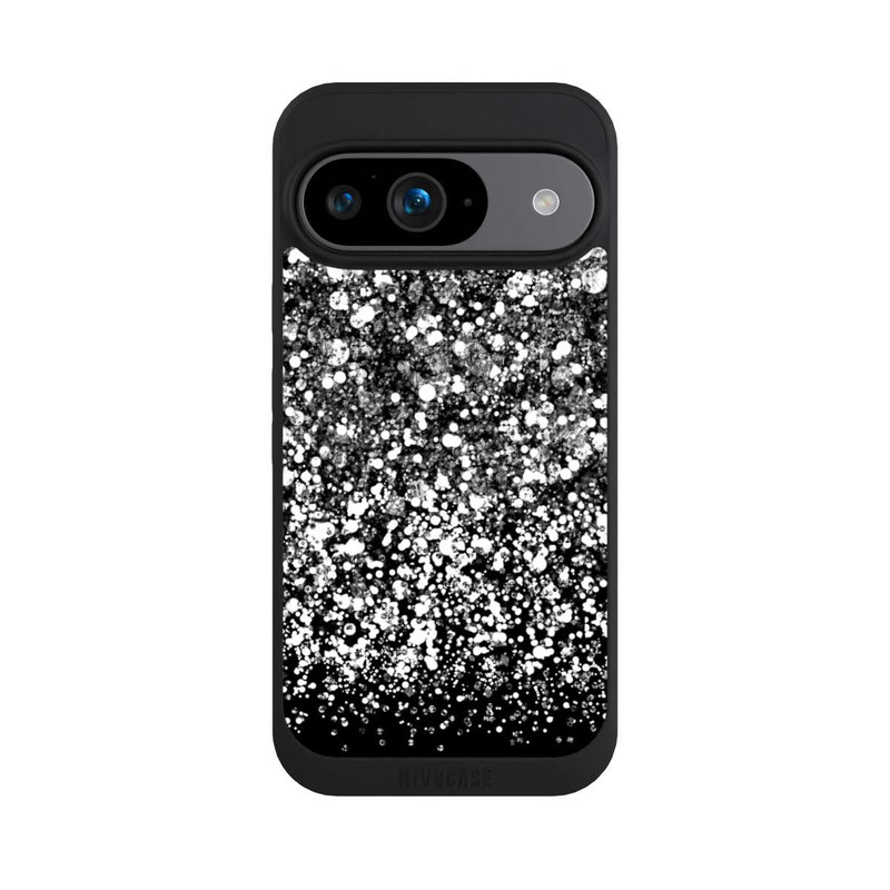 Pixel 9 NIVOpure Schneefall Glitzerlook