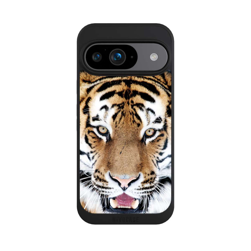 Pixel 9 NIVOpure Tiger Großaufnahme