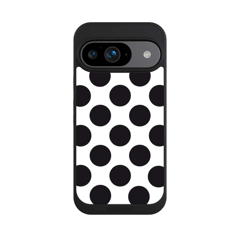 Pixel 9 NIVOpure Big Dots - White