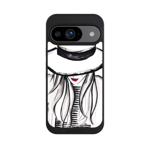Google Pixel 9 NIVOpure Powerfrau mit Hut