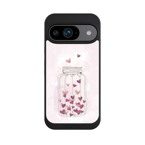 Google Pixel 9 NIVOpure Herzen im Glas