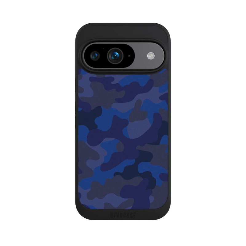 Pixel 9 NIVOpure Camouflage Marineblau