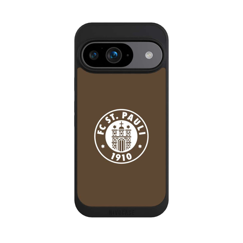Pixel 9 NIVOpure FC St.Pauli Logo Braun