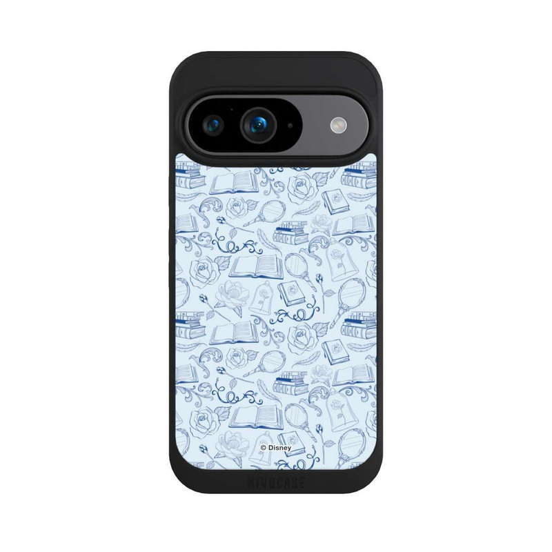 Pixel 9 NIVOpure La Belle et la Bête Motif Bleu