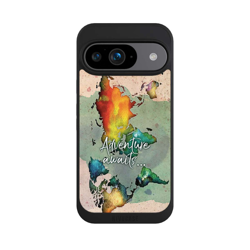 Pixel 9 NIVOpure Worldmap Colourful
