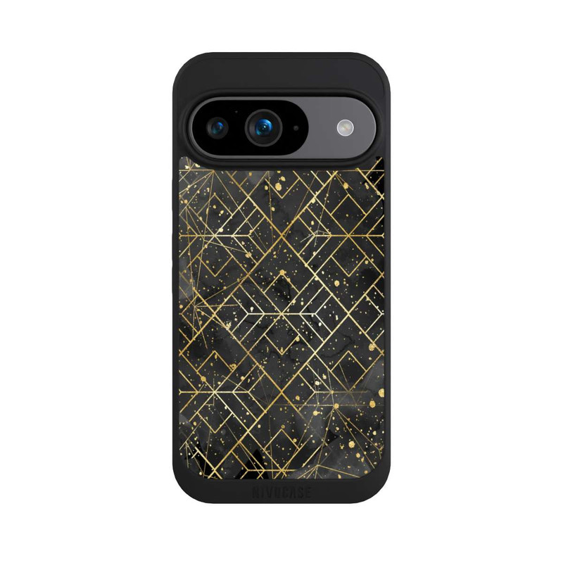 Pixel 9 NIVOpure Marble Black Grid