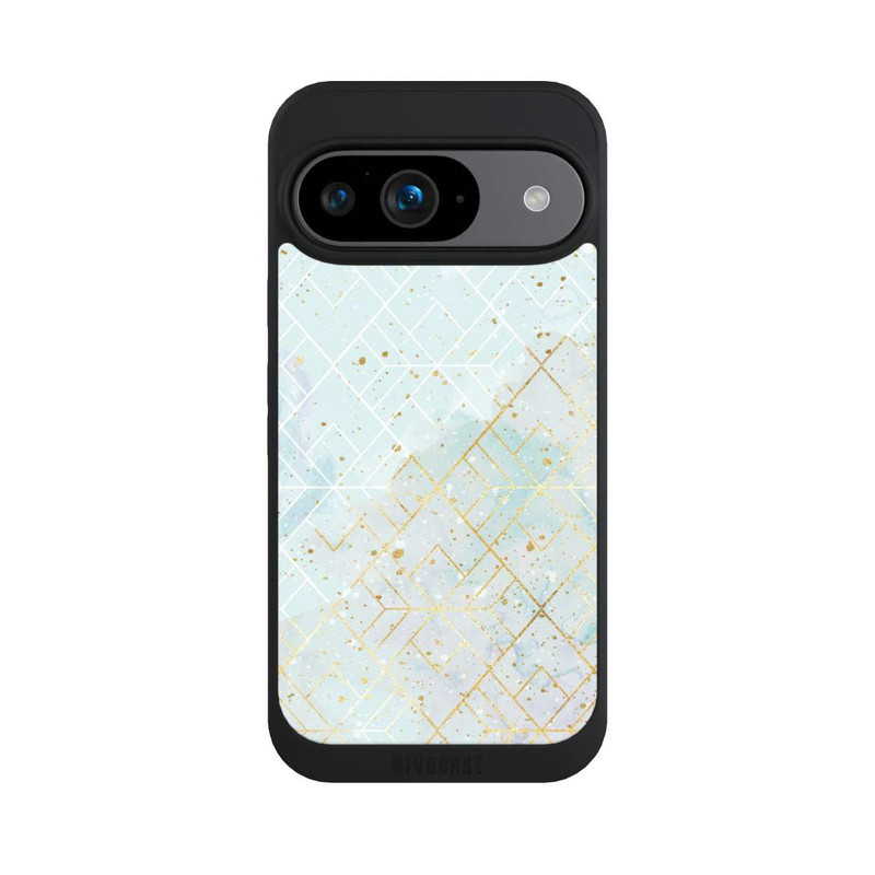 Pixel 9 NIVOpure Marble Mixed Grid Pastel