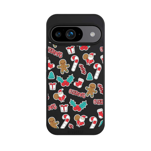Google Pixel 9 NIVOpure Christmas Pattern transparent