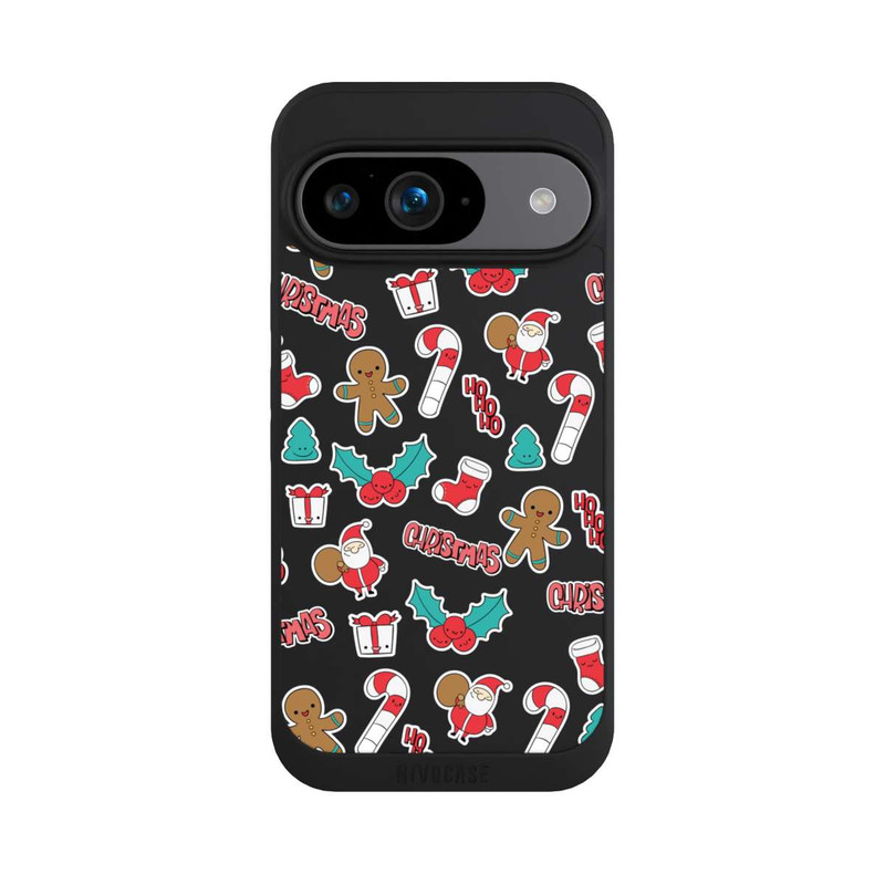 Pixel 9 NIVOpure Christmas Pattern transparent