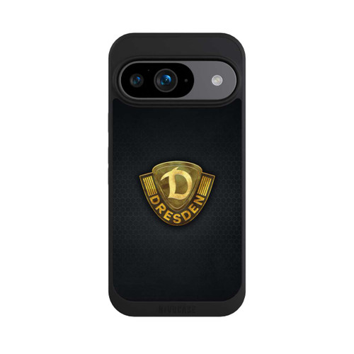 Google Pixel 9 NIVOpure Goldenes Logo Look Dynamo Dresden