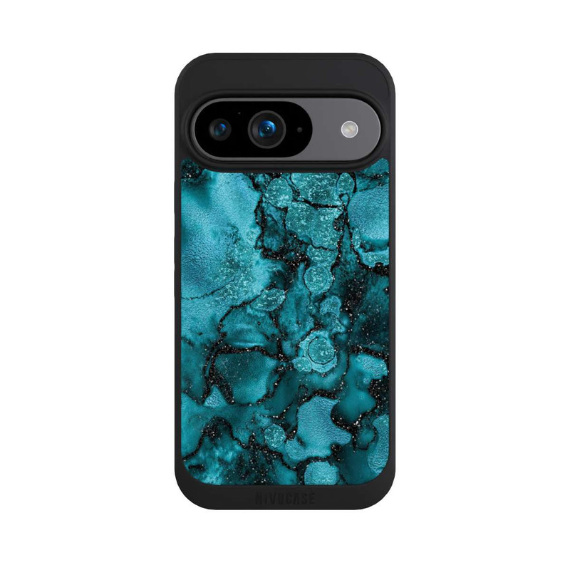 Pixel 9 NIVOpure Paillettes Bleues