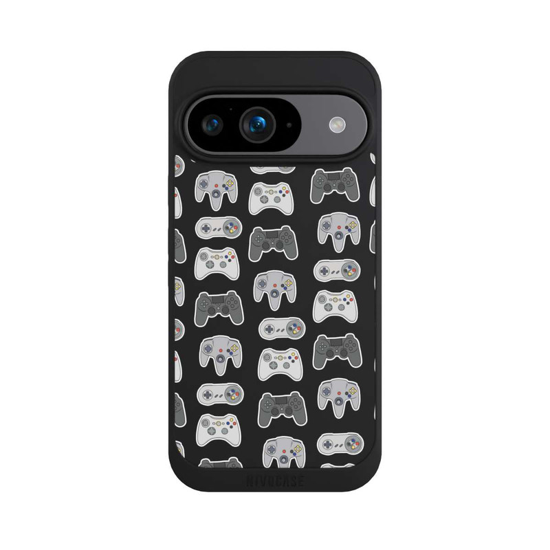 Pixel 9 NIVOpure Motif Contrôleur sans Fond