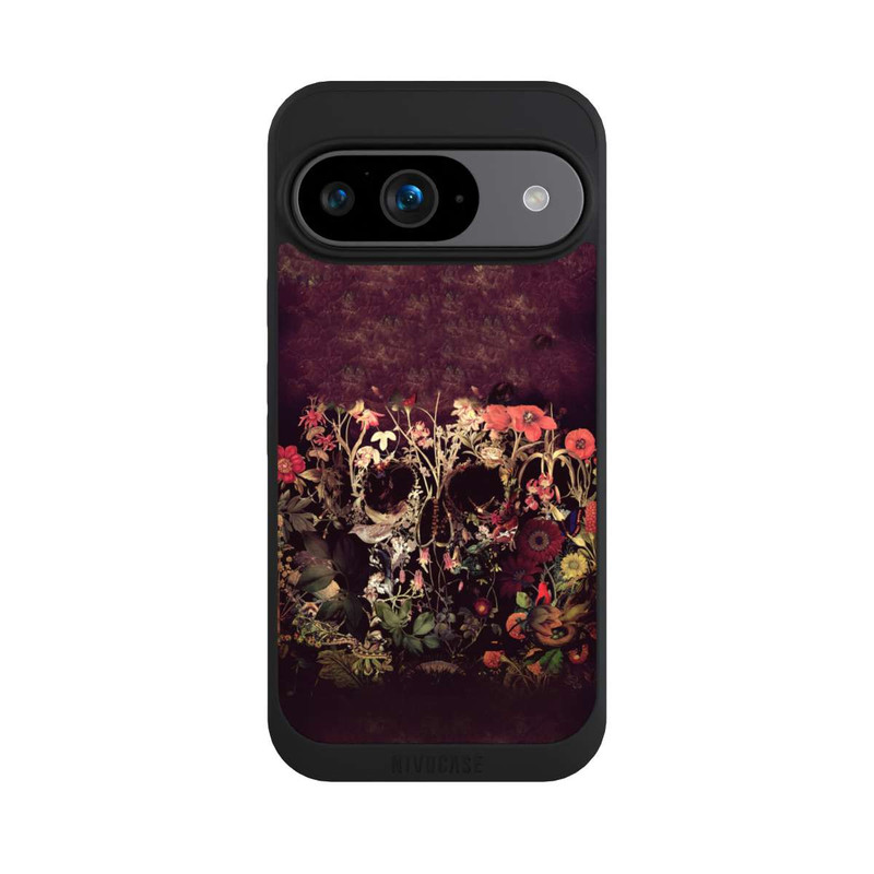 Pixel 9 NIVOpure Crâne Fleurs Mortes