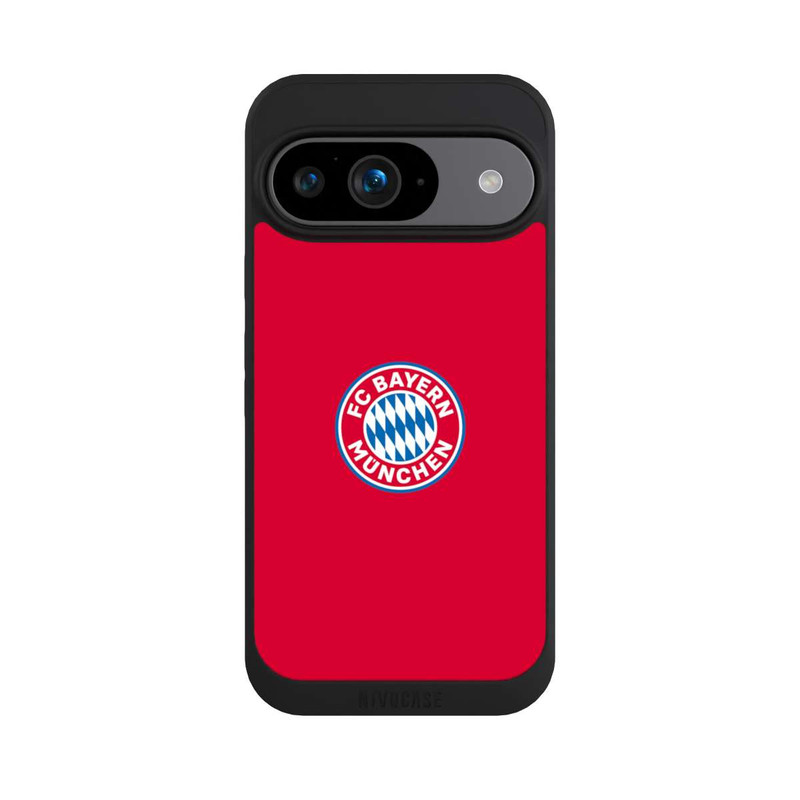 Pixel 9 NIVOpure FCB Logo auf Rot