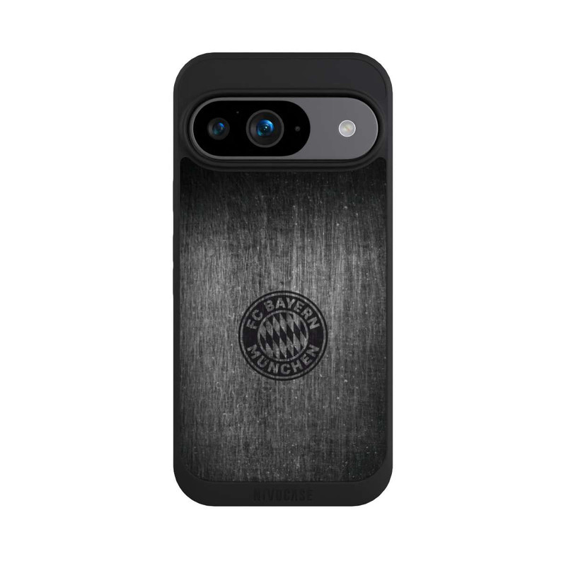 Pixel 9 NIVOpure Metalllook FCB Logo einfarbig