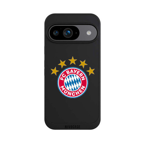 Google Pixel 9 NIVOpure FCB Logo with stars - transparent