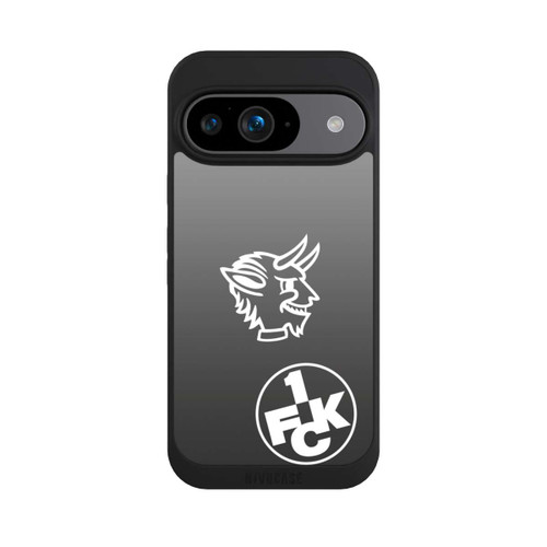 Google Pixel 9 NIVOpure Teufelskopf FCK auf Schwarz