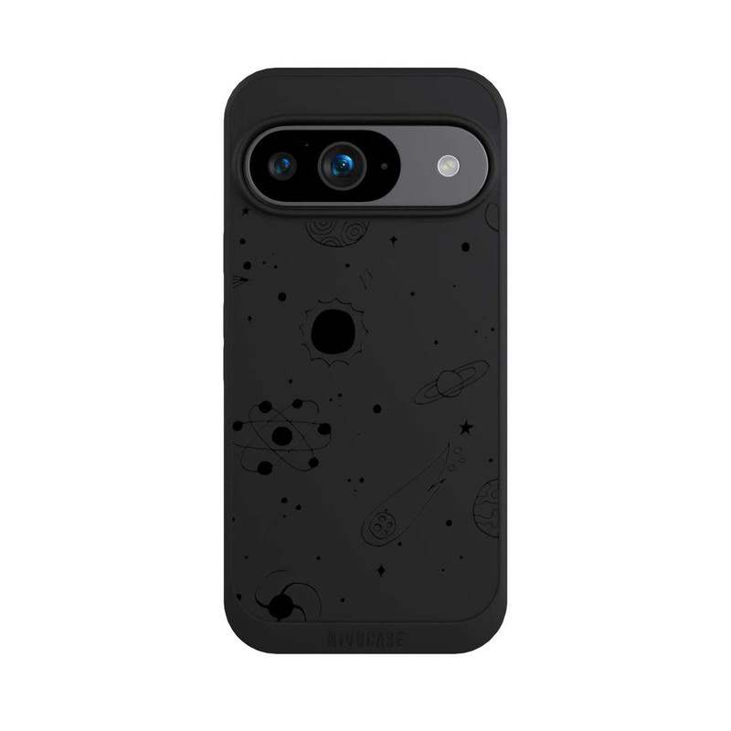 Pixel 9 NIVOpure Black Galaxy transparent