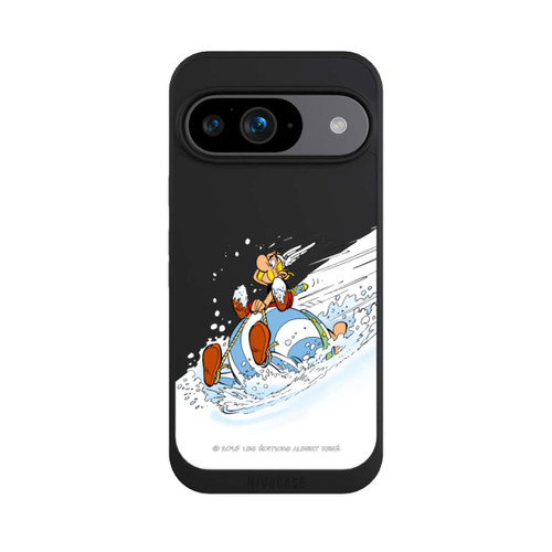 Google Pixel 9 NIVOpure Asterix &amp; Obelix Schlitten Transparent