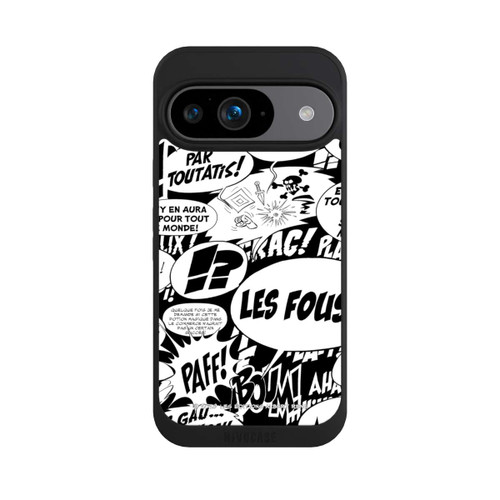 Google Pixel 9 NIVOpure Sprechblasen Asterix Schwarz