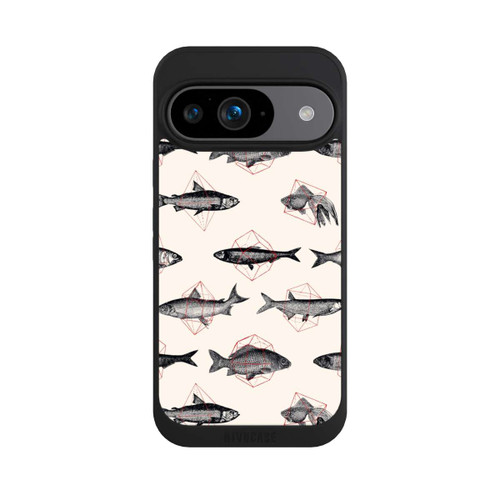 Google Pixel 9 NIVOpure Fische in Geometrie