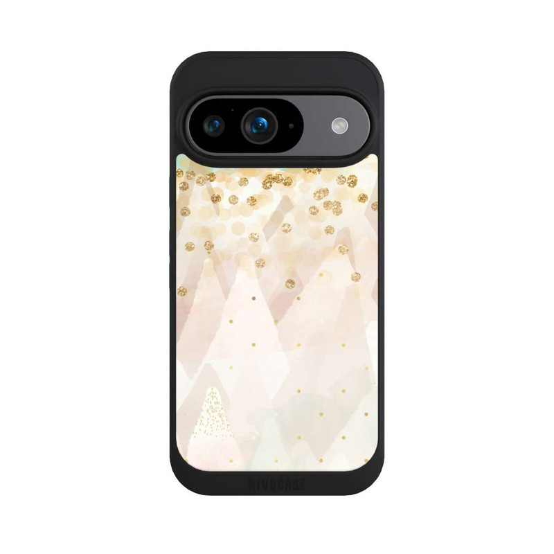 Pixel 9 NIVOpure Goldglitzer Schneelook