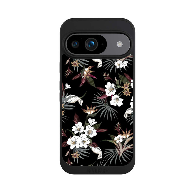 Pixel 9 NIVOpure Flowers Black