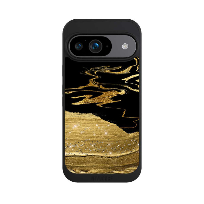 Pixel 9 NIVOpure Veines d'aspect doré en marbre