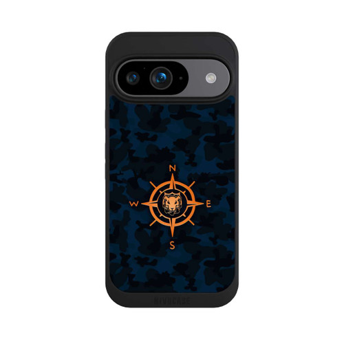 Google Pixel 9 NIVOpure Kompass Camo Blau