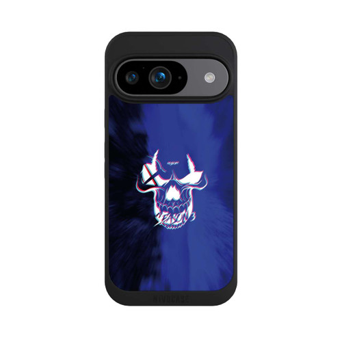 Google Pixel 9 NIVOpure Blauer Totenkopf