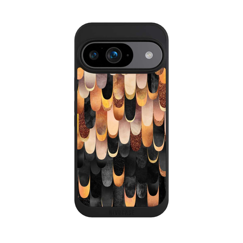 Pixel 9 NIVOpure Gefiedertes Kupfer und Schwarz