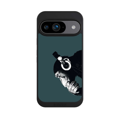Google Pixel 9 NIVOpure Denkender Affe Blau