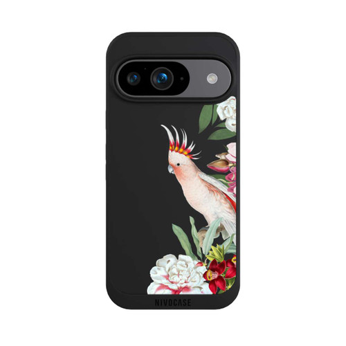 Google Pixel 9 NIVOpure Parrot Flowers